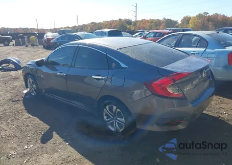 2017 Honda Civic Lx из США, поврежденный, VIN 19XFC2F53HE204794